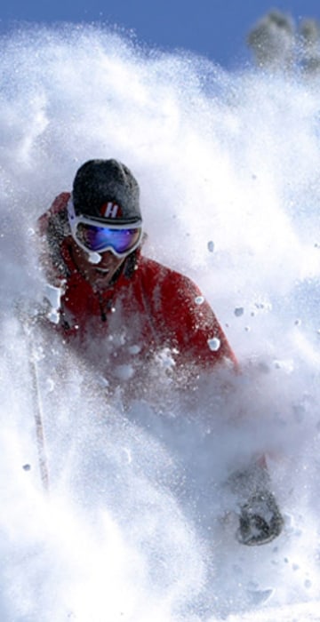 Image: Deep powder at Heavenly Ski Resort