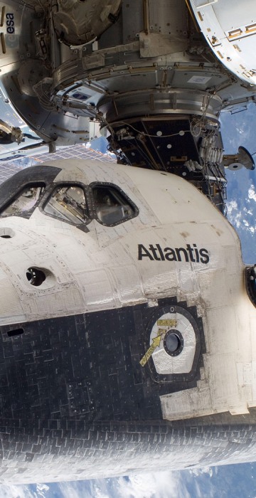 Image: Space Shuttle Atlantis Continues On Last Scheduled Mission
