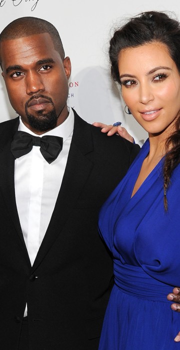 Image: Kanye West, Kim Kardashian
