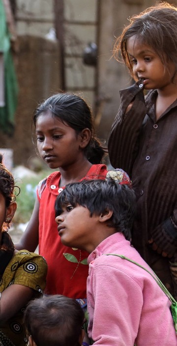 Image: Homeless children in Mumbai
