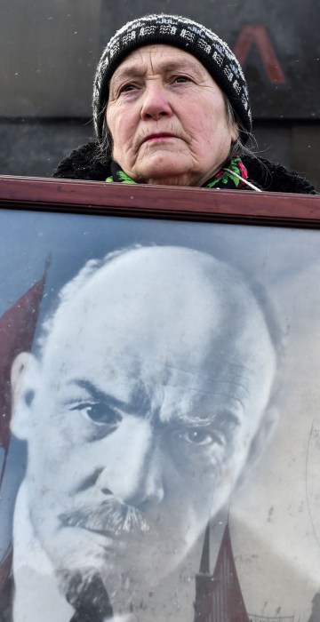 Image: TOPSHOT-RUSSIA-POLITICS-HISTORY-COMMUNISTS-LENIN