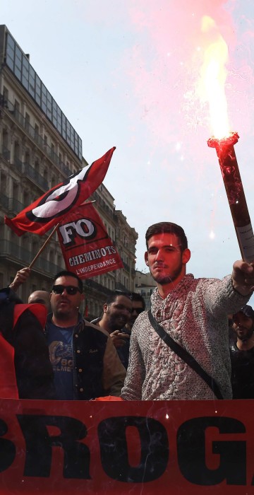 Image: FRANCE-ECONOMY-LABOUR-REFORM-STRIKE-DEMO
