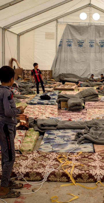 Image: Iraqis fleeing ISIS