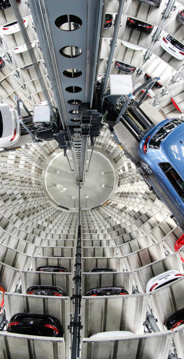 Image: Volkswagen cars are presented to media