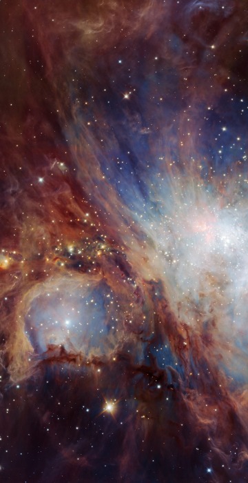 Image: A deep infrared view of the Orion Nebula from HAWK-I