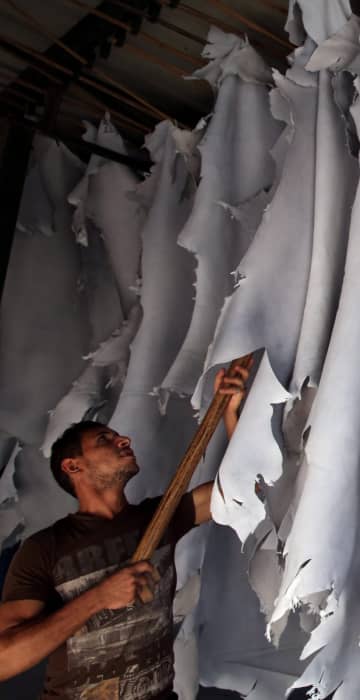 Image: Tannery in Cairo