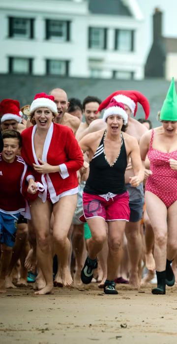 Image: Exmouth Christmas day swim