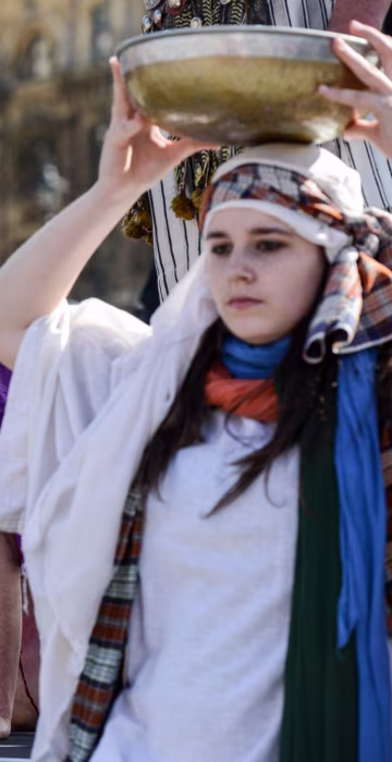 Image: Actors From The Wintershall Estate Perform The Passion Of Jesus