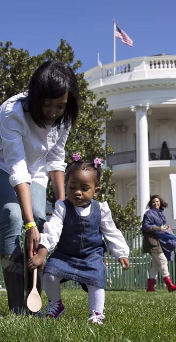 Image: President Obama Hosts White House Easter Egg Roll