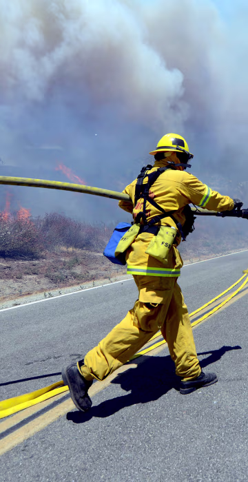 Image: Blue Cut Fire