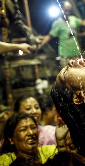 Image: Indra Jatra festival in Kathmandu