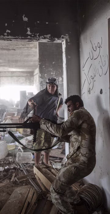 Image: TOPSHOT-LIBYA-CONFLICT-SIRTE