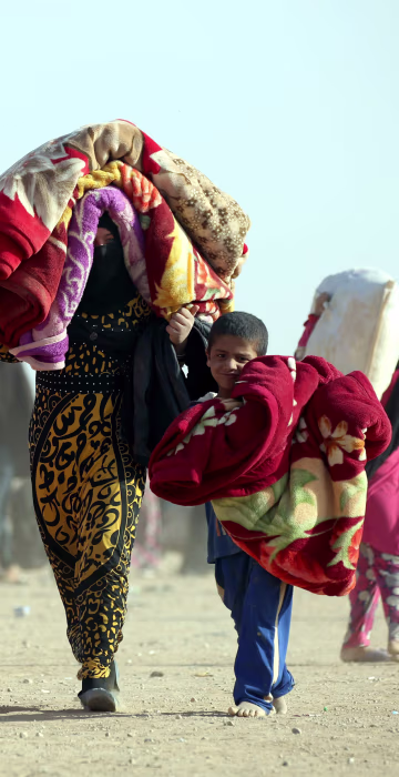 Image: TOPSHOT-SYRIA-IRAQ-CONFLICT-REFUGEES