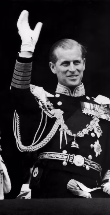 Image: Queen Elizabeth II and Prince Philip