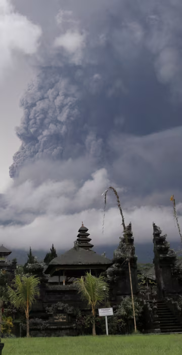 Image: Mount Agung Eruption in Bali