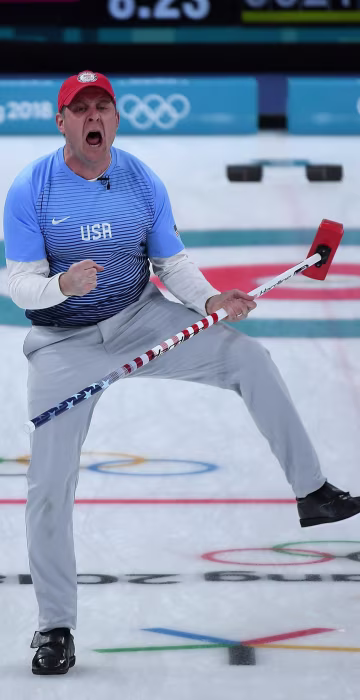 Image: US curler John Shuster