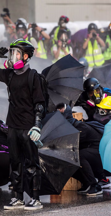 Image: TOPSHOT-HONG KONG-CHINA-POLITICS-UNREST