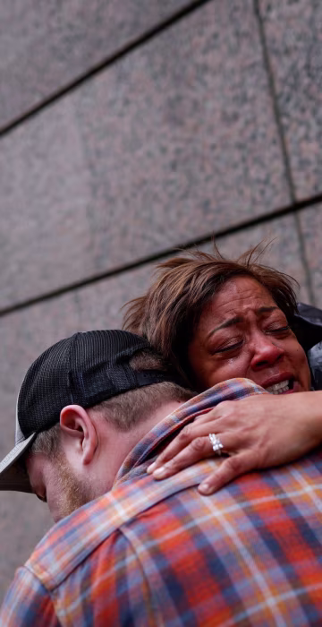 Image: Reaction to the verdict in the trial of former Minneapolis police officer Derek Chauvin