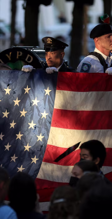 New York City Commemorates 20th Anniversary Of 9/11 Terror Attacks