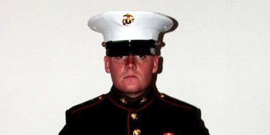 U.S. Marine Taylor Hoover.