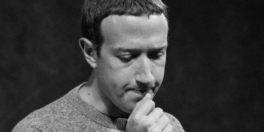 Mark Zuckerberg pauses while speaking at the Paley Center For Media on Oct. 25, 2019, in New York.