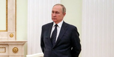 Image: Russian President Vladimir Putin meets with Belarusian President Alexander Lukashenko in Moscow