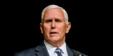 Former Vice President Mike Pence speaks at a fundraiser for Carolina Pregnancy Center on May 5, 2022, in Spartanburg, S.C.