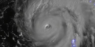 Image: Hurricane Ian NOAA Satellite Lightning