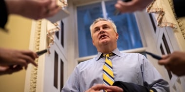 Rep. James Comer, R-Ky., speaks at the Capitol on Jan. 9, 2023. 