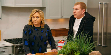 Julie Chrisley and Todd Chrisley in "Chrisley Knows Best."