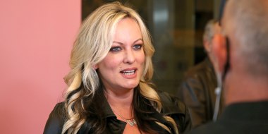 Stormy Daniels attends the Los Angeles premiere of "Pleasure" on May 11, 2022. 