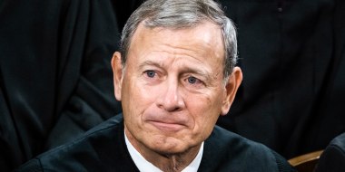 Supreme Court Chief Justice John Roberts attends President Joe Biden's State of the Union address at the U.S. Capitol on Feb. 7, 2023.