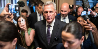 UNITED STATES - MAY 31: Speaker of the House Kevin McCarthy, R-Calif., makes his way to the House floor for a procedural vote on the debt limit bill in the U.S. Capitol on Wednesday, May 31, 2023.