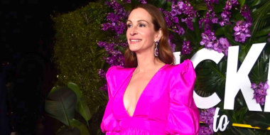 La actriz Julia Roberts en una premiere en Los Angeles, California.