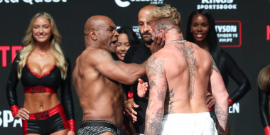 Boxing: Tyson vs Paul Weigh-In