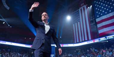 Josh Shapiro at a campaign event at Temple University in Philadelphia on Nov. 5, 2022. 