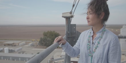 Robin Koda explains the history of Koda Farms and how her family came back from exclusion laws and internment to build the state's now-oldest-running family owned and operated rice farm.