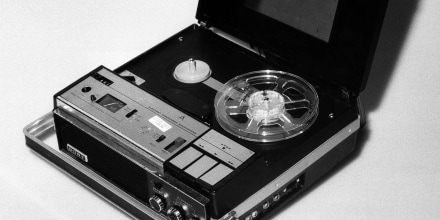 The original Nixon White House tape recorder