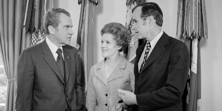 Richard Nixon, George H.W. Bush, George Bush, Janet Johnston