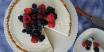 Skip the oven and enjoy this simple no-bake cheesecake.