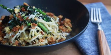 Broccoli Rabe Pasta With Lemony Breadcrumbs