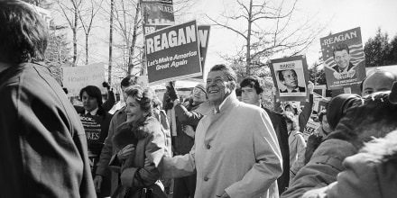 Presidential Candidate Ronald Reagan