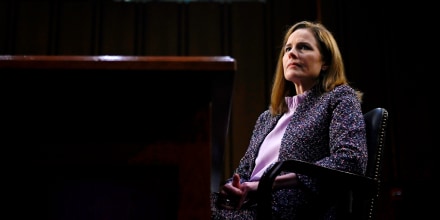 Senate Holds Confirmation Hearing For Amy Coney Barrett To Be Supreme Court Justice