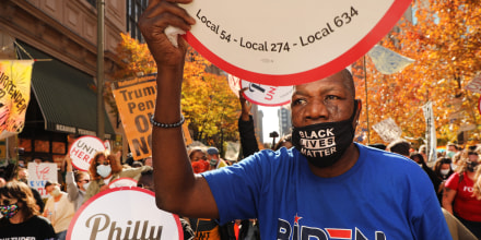 Protestors Active In Philadelphia As Pennsylvania Ballot Count Continues