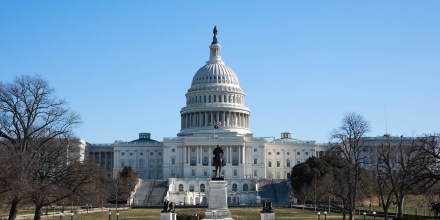 Image: A general view of The U.S. Capitol Building.
