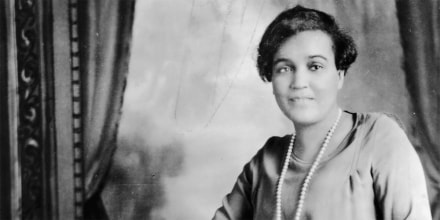 Image: Poet and Critic Jessie Redmon Fauset, circa 1920