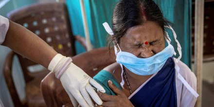 Image: COVID-19 vaccination campaign in Koraput district