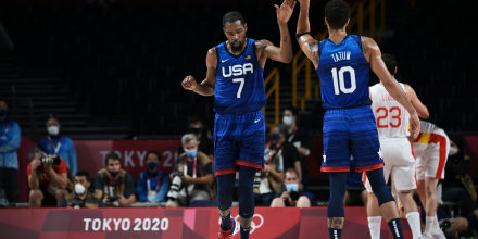 Image: BASKETBALL-OLY-2020-2021-TOKYO-ESP-USA
