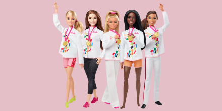 The Barbie Olympic Games Tokyo collection.