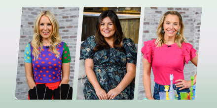 Chassie Post, Adrianna Brach and Jenn Falik on Shop All Day broadcast